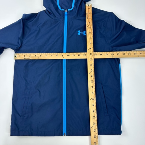 Under Armour Boys YLG Sackpack Hooded Jacket - Picture 7 of 15